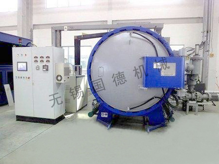 Cylindrical vacuum chamber